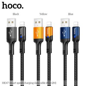 Cáp Sạc Nhanh Hoco HK47 3A Dài 2M Cho iPhone